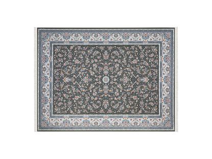 تصویر فرش پاتریس طرح افشان سی گل رنگ طوسی 1500 شانه